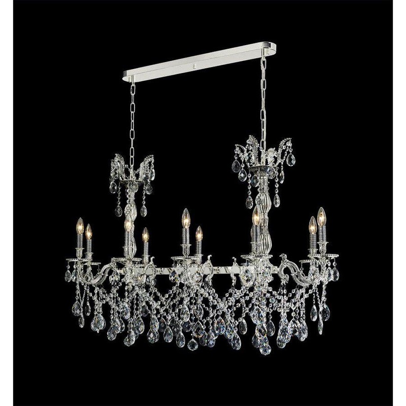 Imperial 10-Light Chandelier Antique Brass