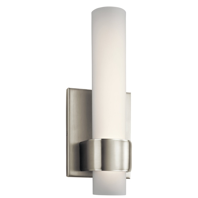 Kichler 83746 LED Wall Sconce, Brushed Nickel