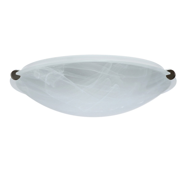 Two Light Ceiling Mount from the Trio Collection in Bronze Finish by Besa