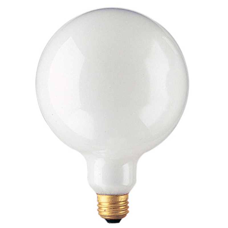Bulbrite 350100 Globe Light Bulb White