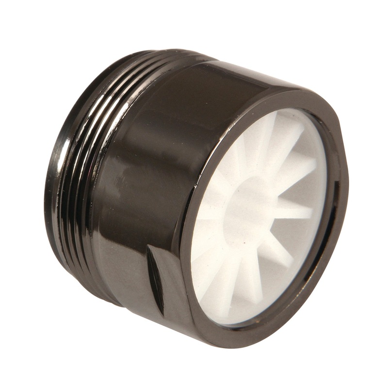 Cal Green NCSA360 Male Aerator, Black Stainless Steel