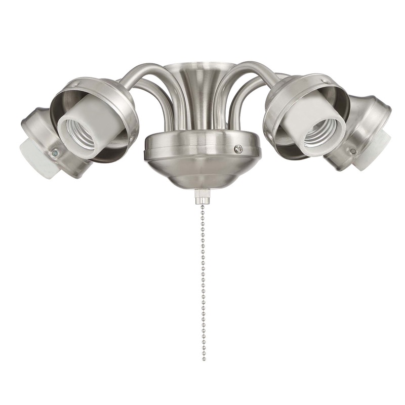 Craftmade F525-BN-LED Universal Five Light Fitter Brushed Satin Nickel (Discontinued)