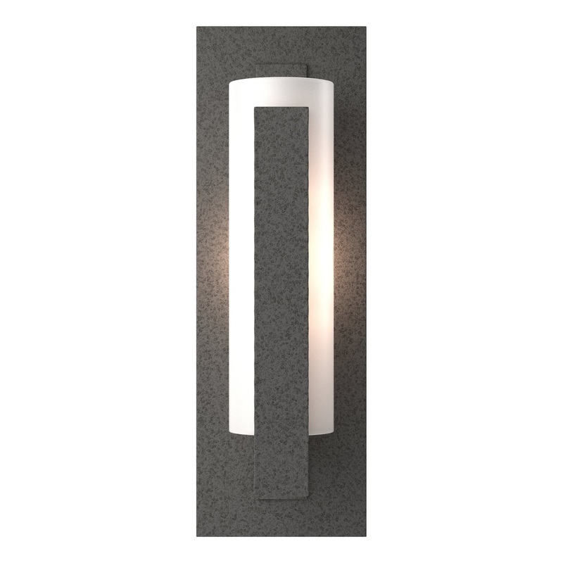 Forged Vertical Bar Sconce Natural Iron