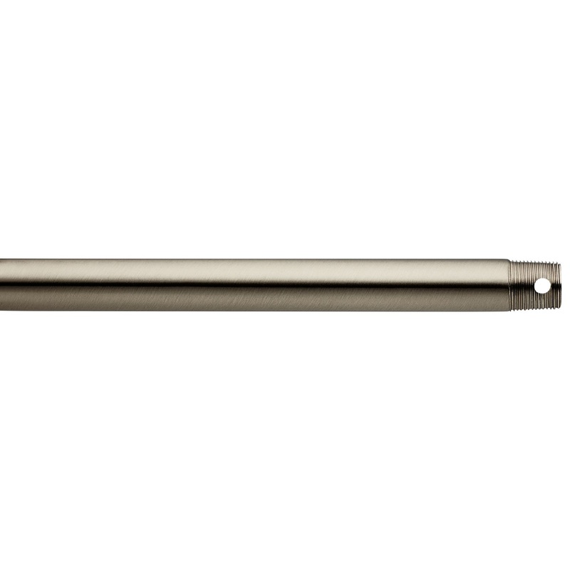 Kichler 360003BSS Fan Down Rod, Brushed Stainless Steel