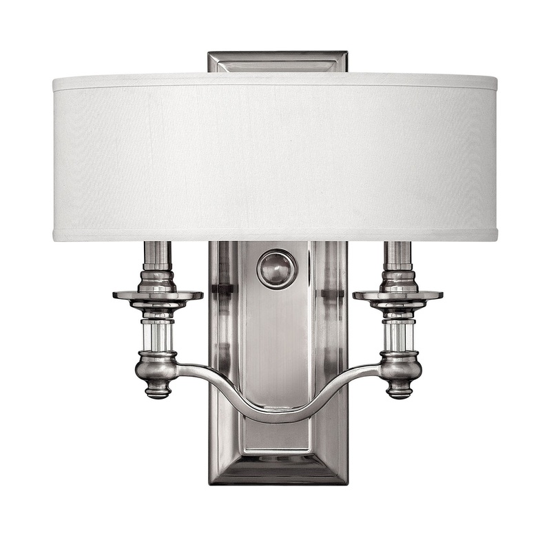 LED Wall Sconce from the Sussex Collection in Brushed Nickel Finish by Hinkley