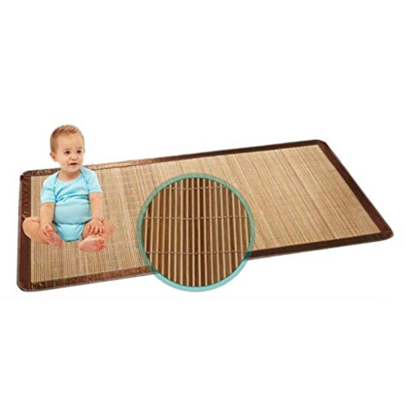 MBY Materassino in bamb, Materassi Letto for Bambini Letto Singolo Liscio No Burr Pelle-Amichevole Camera da Letto di Protezione Dell’ambiente, 8 Dimensioni (Size : 12262cm)