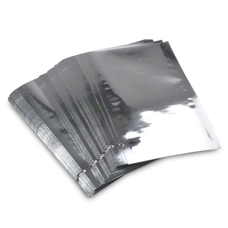 100x Mylar Vacuum Food Pouches 34x45cm – Standing Insulated Food Storage Bag