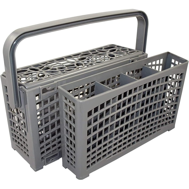 2 in 1 Universal Dishwasher Cutlery Basket 24 x 13 x 13 cm