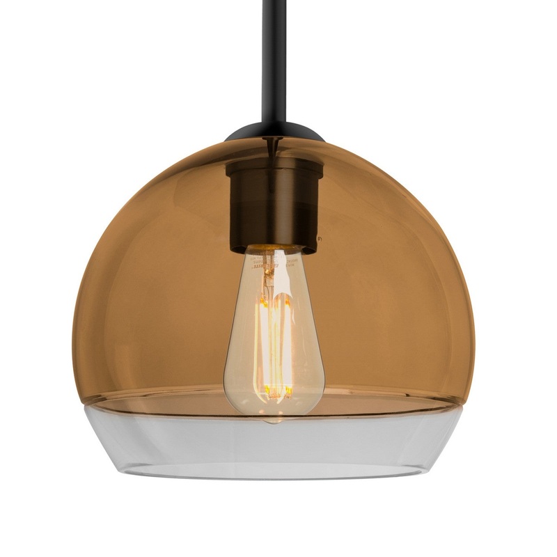 Besa 1TT-ALLY8AM-EDIL-BK Besa Ally 8 Stem Pendant LED Pendant Black