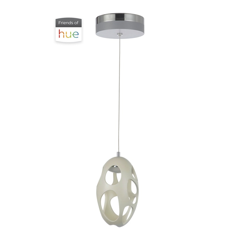 Craftmade 47991-W-HUE Ovale LED Pendant White (Discontinued)