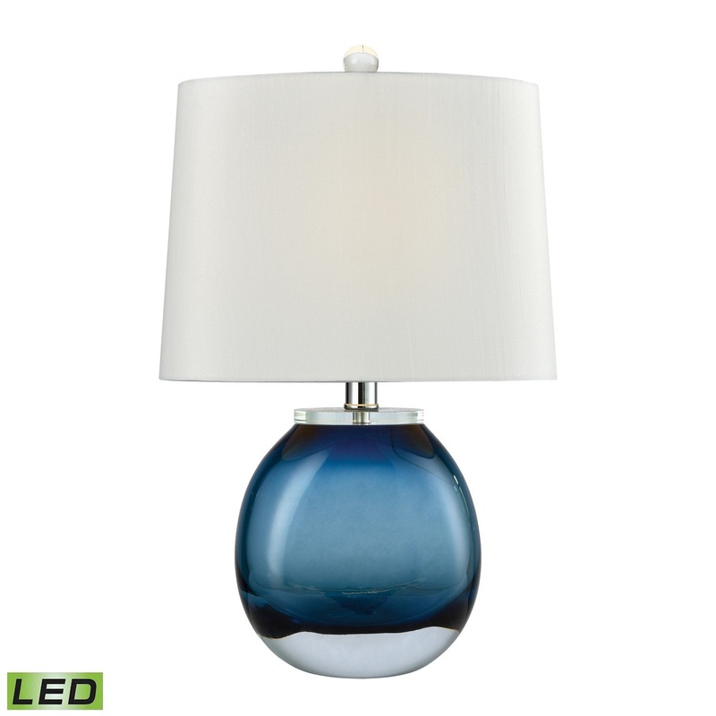 ELK Home D3854BL-LED Playa Linda LED Table Lamp Blue