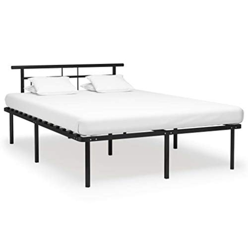FAMIROSA Giroletto Giroletto Nero in Metallo 140×200 cm-4829