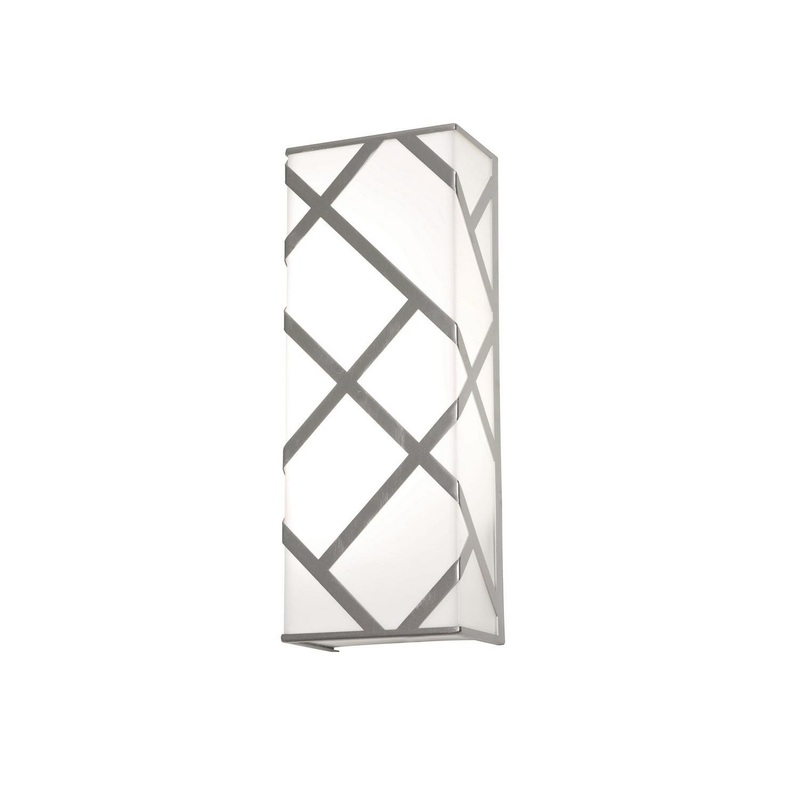 LED Wall Sconce from the Haven Collection in Satin Nickel Finish by AFX Lighting