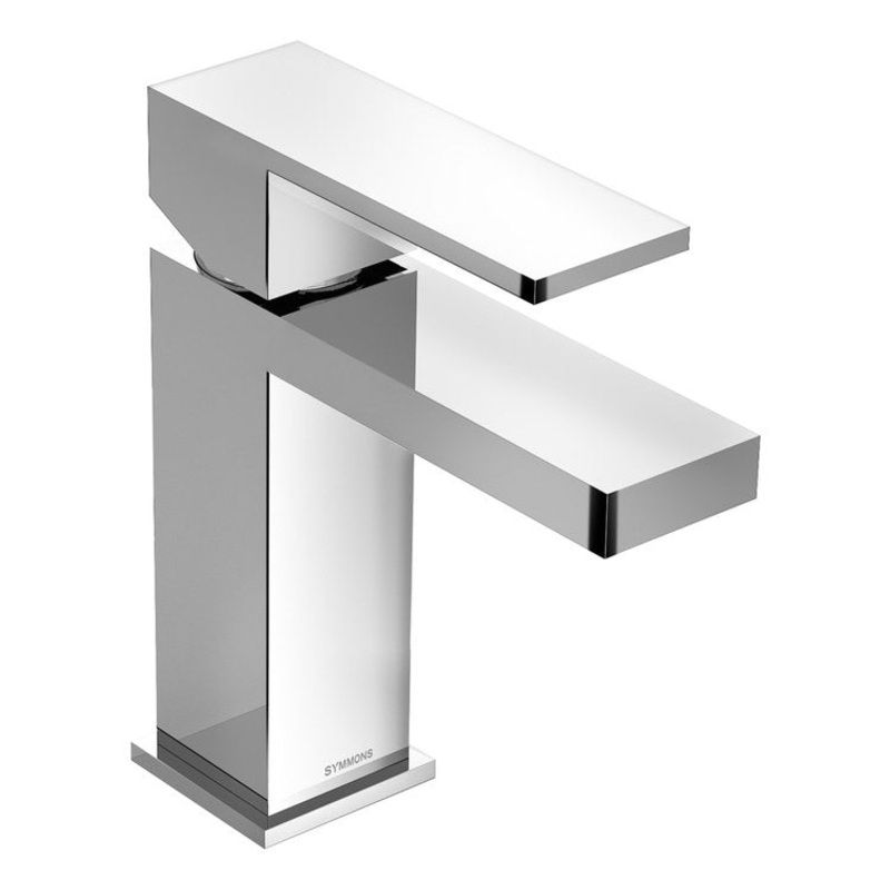 Lavatory Faucet Duro 1 Lever ADA Polished Chrome 0.5 Gallons per Minute Less Drain 1 Hole