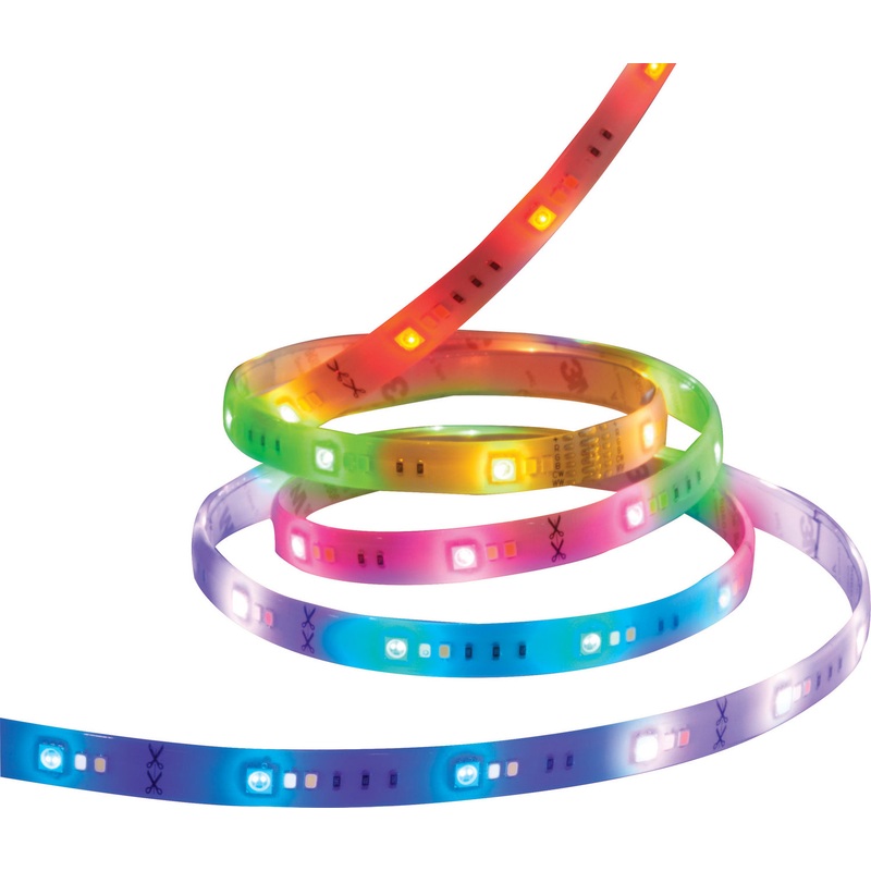 LED Strip Light in White Finish by Satco