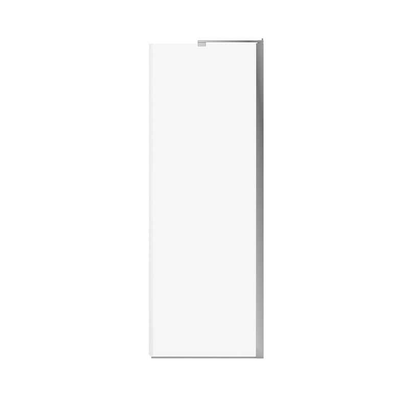 MAAX 139588-810-084-000 Capella 78 Return Panel for 32 in. Base with GlassShield glass in Chrome