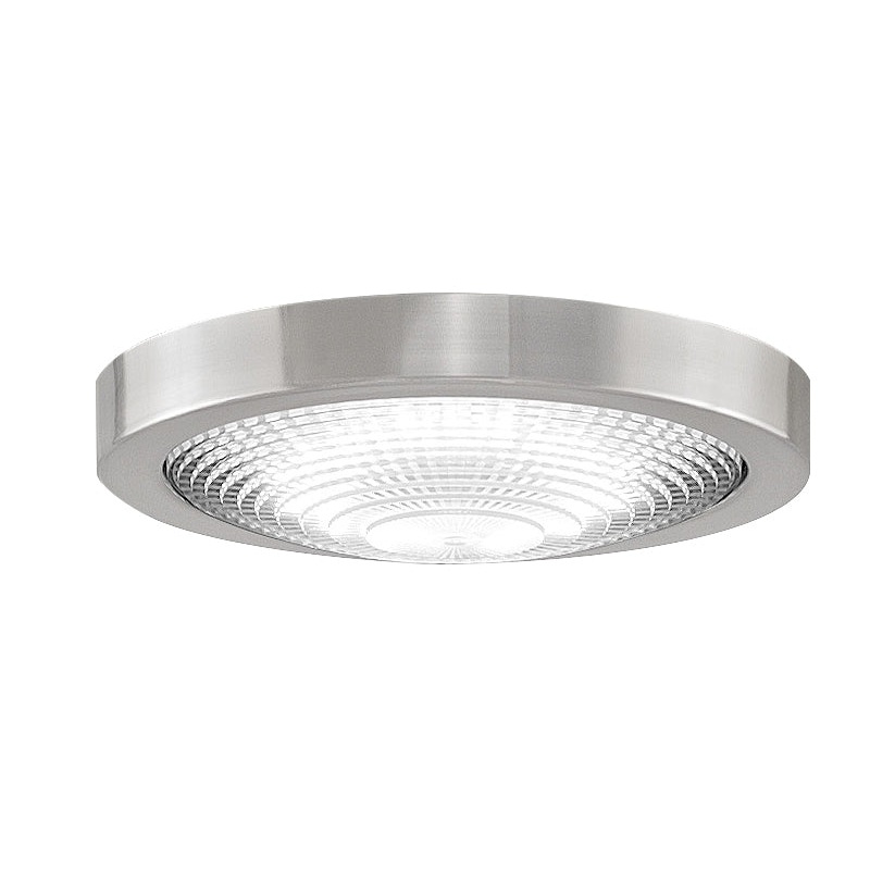 One Light Fan Light Kit from the Spitfire Collection in Brushed Nickel Finish by Fanimation