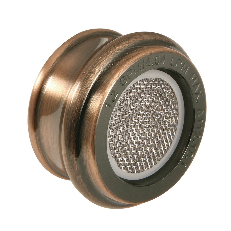 Cal Green Z12FSCSA197AC 1.2 GPM Female Aerator, Antique Copper