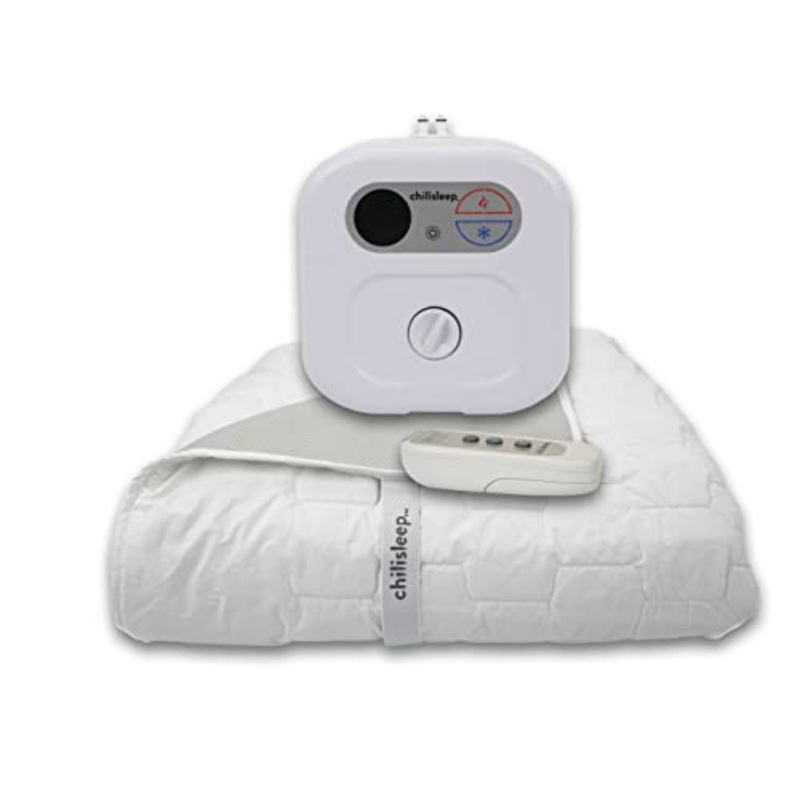 Chili Technology chiliPAD Me  Coprimaterasso Termico Singolo 200 cm x 75 cm, Raffredda e Riscalda – Controllo Preciso della Temperatura, Regolazione del Sonno, Programmabile e con Telecomando