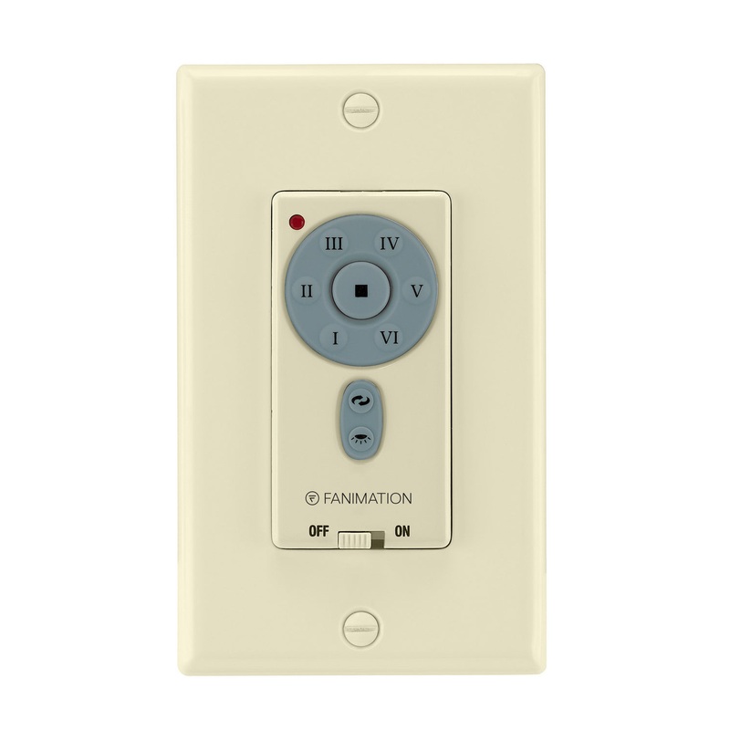 Fanimation TW40LA Controls Wall Control White