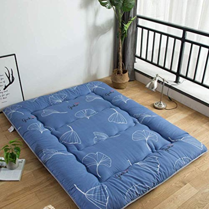 Z&HA Spesso Pieghevole Tatami Materasso, Ultra Morbida Traspirante futon Giapponese Tappetino Portatile dormitorio Mattress Pad,E,100x200cm
