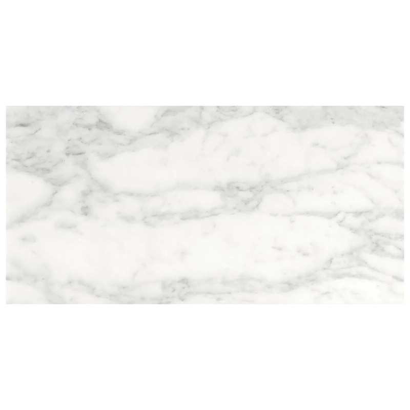 18″ x 36″ Cromo Bianco Honed Marble Tile 18″ x 36″