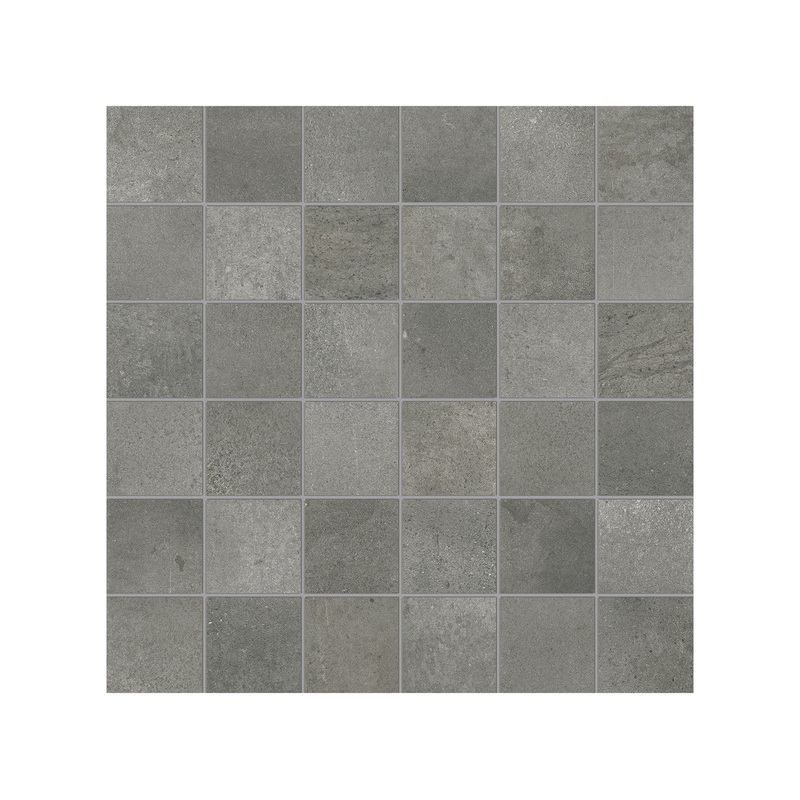 2″ x 2″ Ceraforge Titanium Matte 36 Piece Porcelain Mosaic. 1 Sheet = .96 Sq. Ft.