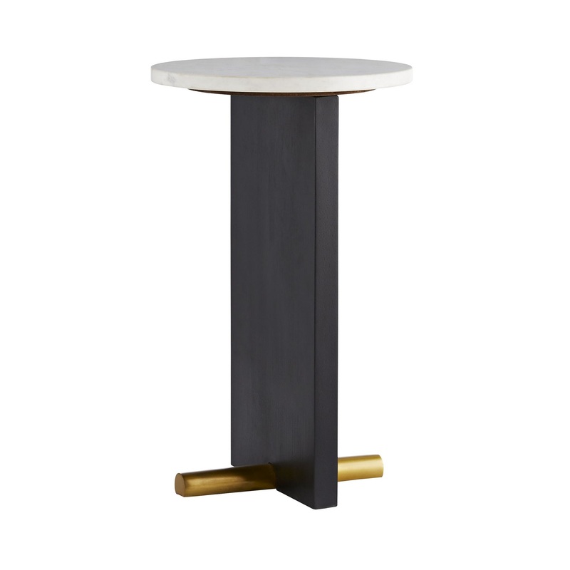 Arteriors 4804 Deerfield Accent Table Ebony