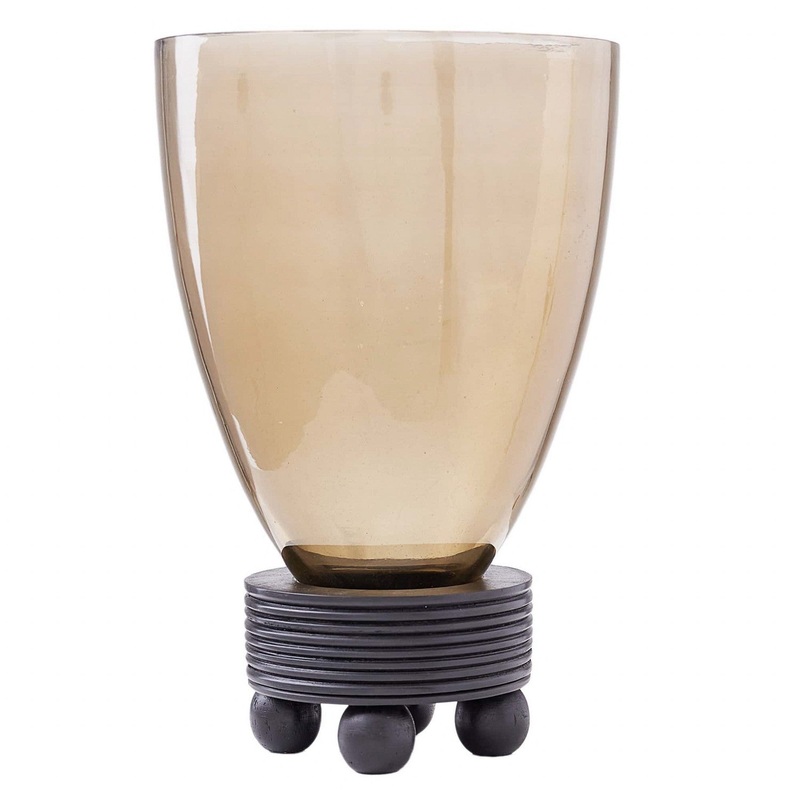 Arteriors AVI03 Wendell Vase Smoke