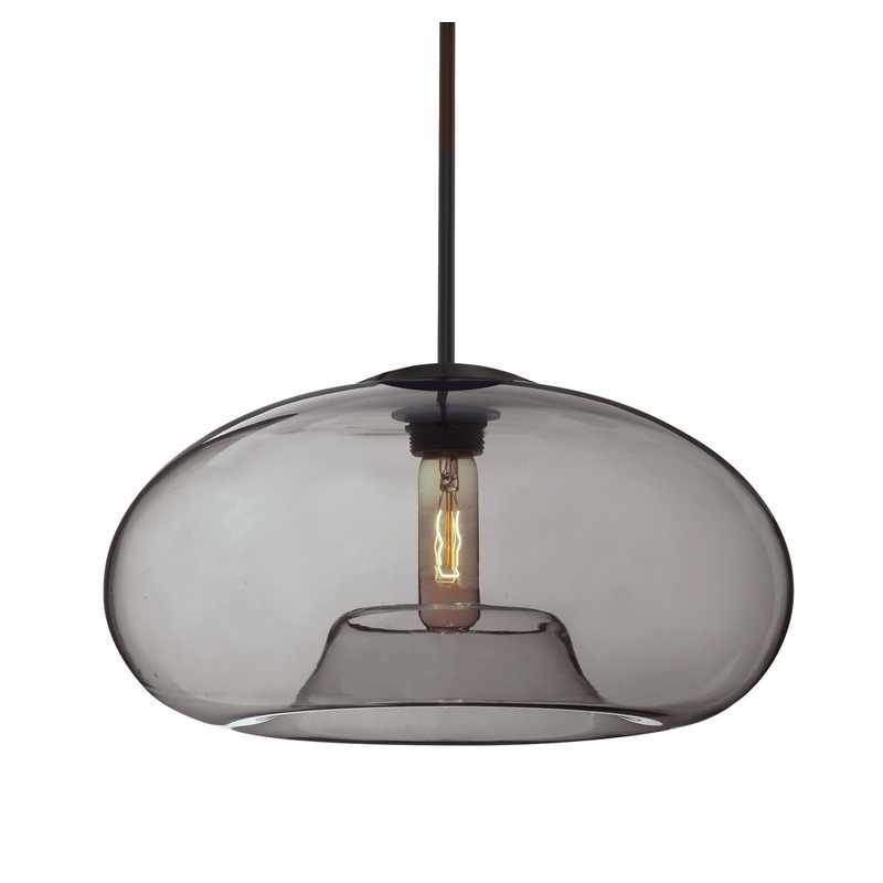 Besa 1TT-BANA15SM-BK Besa Bana 15 Pendant One Light Pendant Black