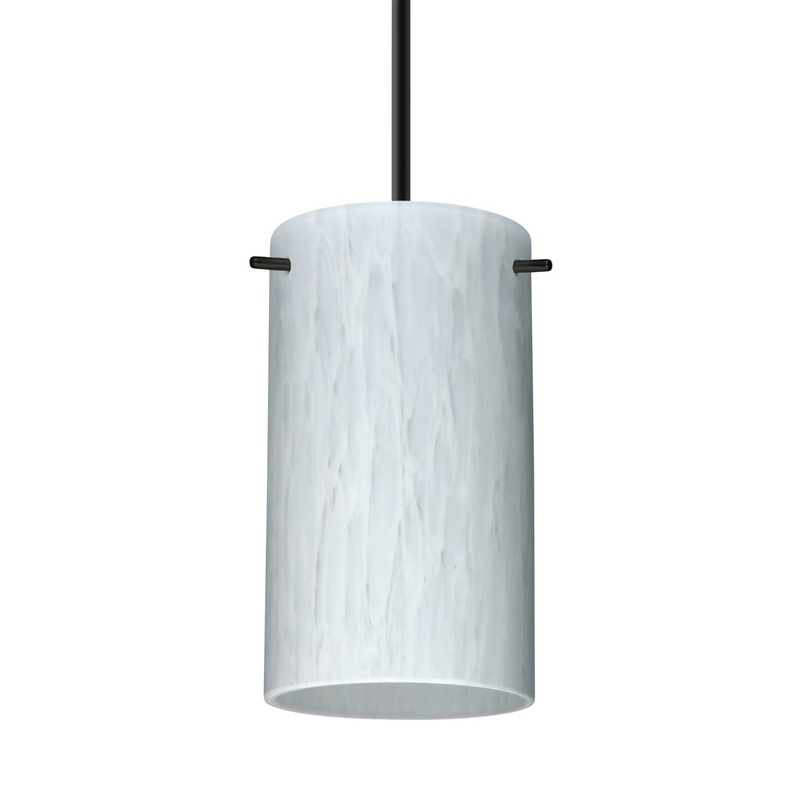 Besa B-440419-BK Besa Stilo 7 Pendant One Light Pendant Black