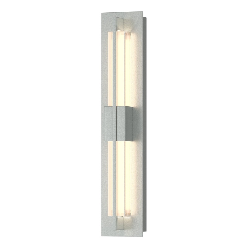 Double Axis Small Sconce Vintage Platinum