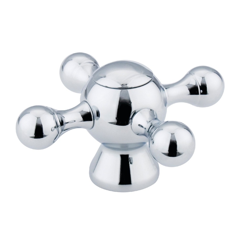 KSH2791KX Metal Cross Handle, Polished Chrome