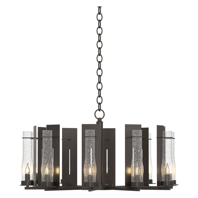 New Town 10-Arm Chandelier Oil Rubbed Bronze