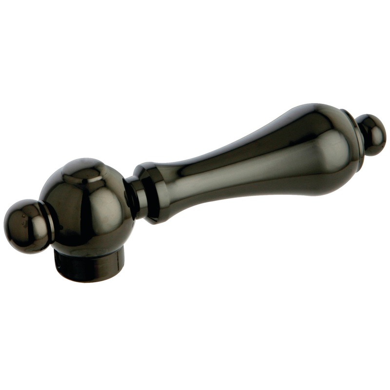NSH3960AL Metal Lever Handle, Black Stainless Steel