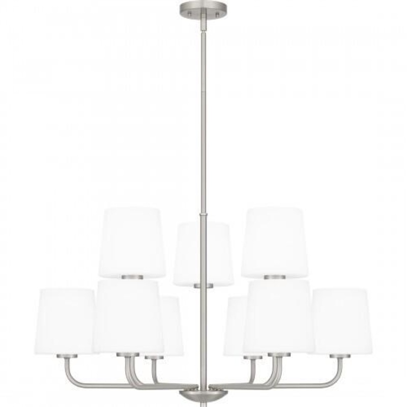 Quoizel GGR5032BN Gallagher Chandelier 9 lights brushed nickel Chandelier