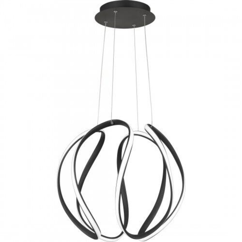 Quoizel PCWN2818EK Waving Pendant  led light earth black Pendant