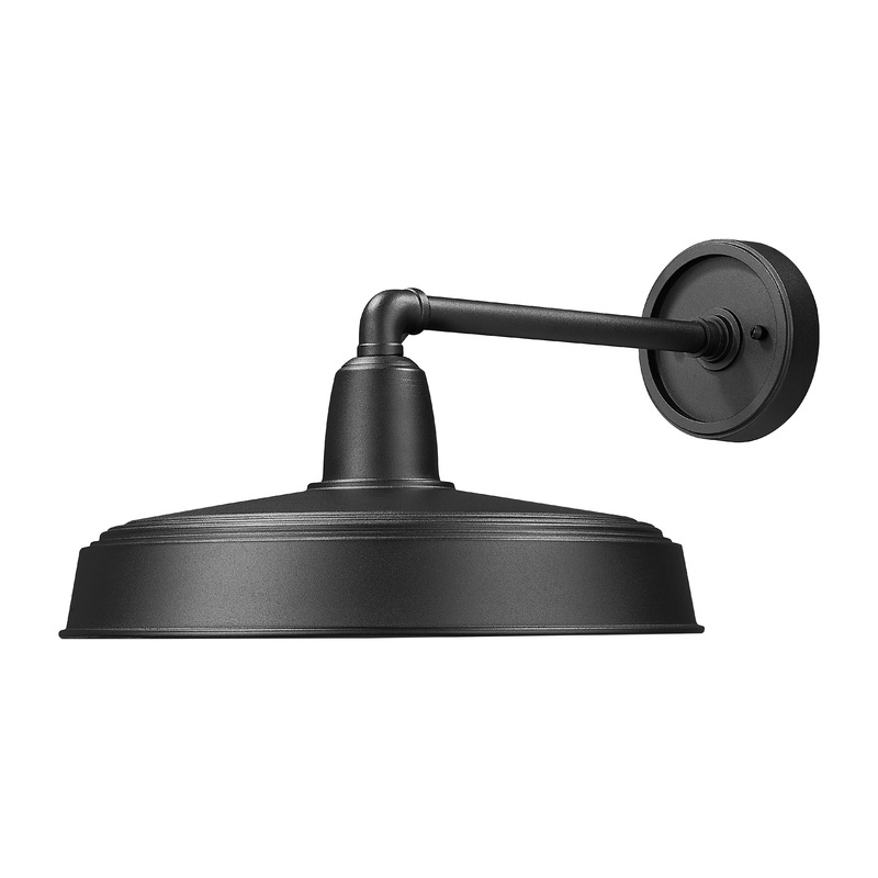 RLM 1-Light Outdoor Wall Light Sand Black