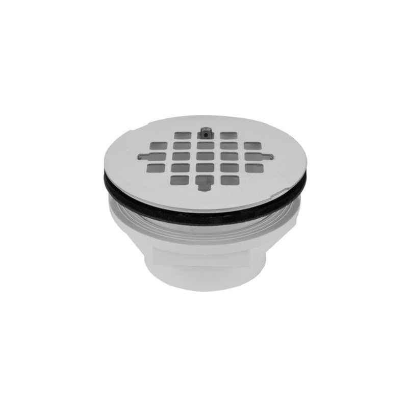 Shower Drain Snap in Drain Plate 4-1/4 Inch Caramel Bronze PVC/Stainless Steel for Fits 2″ PVC