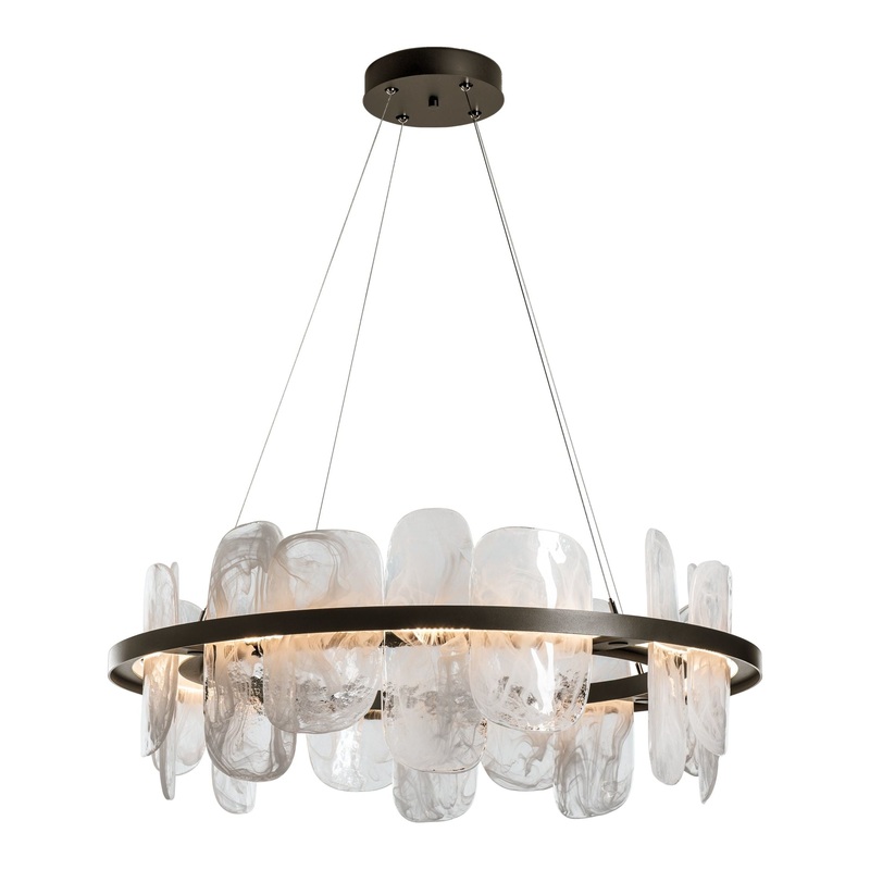Vitre Circular LED Pendant Oil Rubbed Bronze