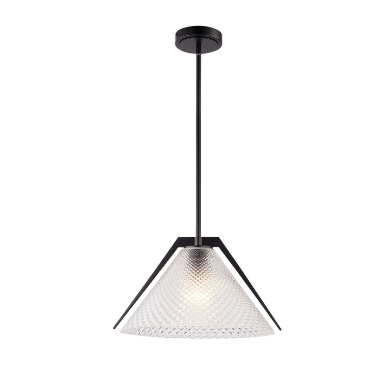 Baltic Pendant – Brass/ Black