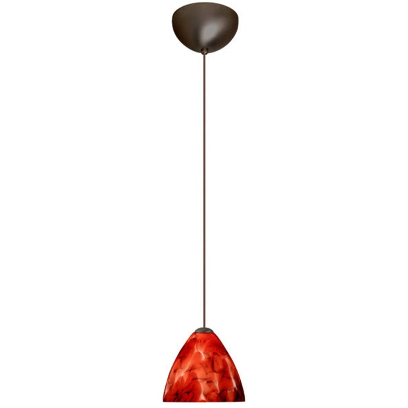 Besa 1XC-177941-BR Mia One Light Pendant Bronze (Discontinued)