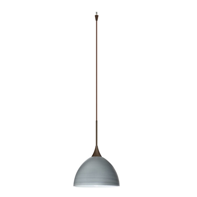 Besa XP-4679TN-BR Brella One Light Pendant Bronze