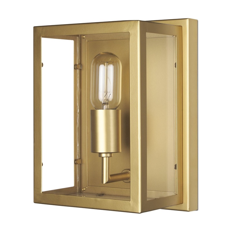 Cairn Wall Sconce Gold Metal