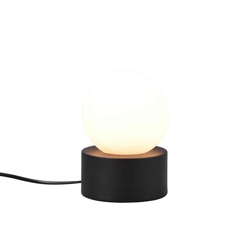 Countess 1-Light Table Lamp Matte Black