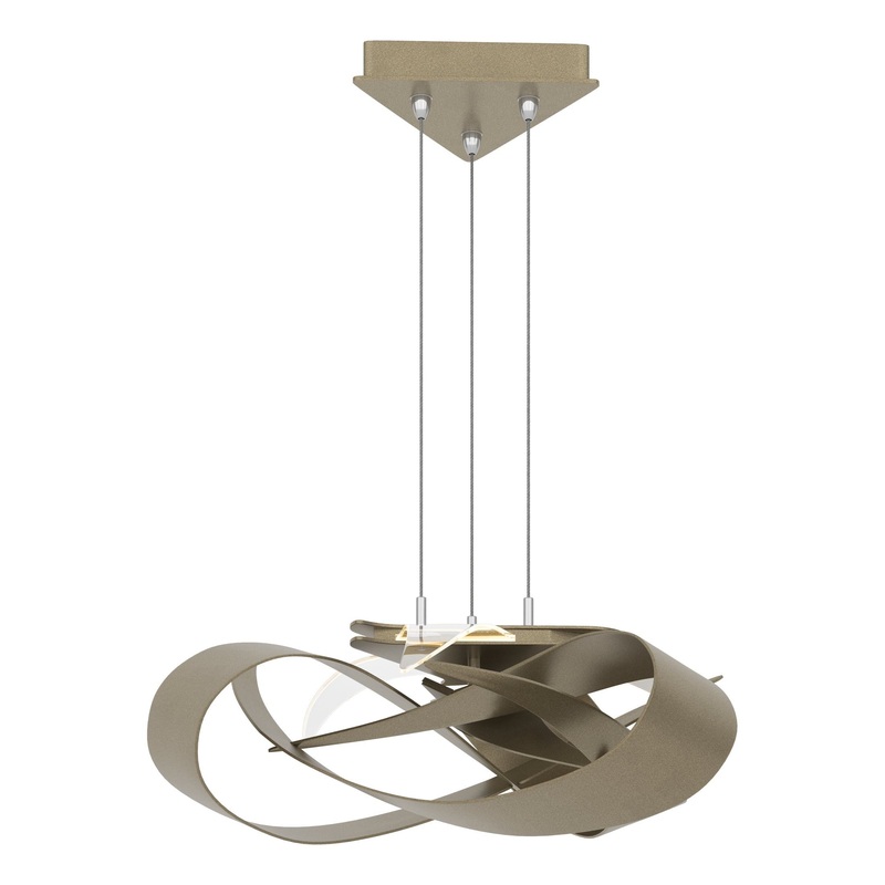 Flux LED Pendant Soft Gold