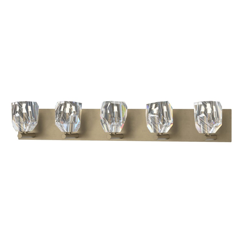 Gatsby 5-Light Bath Sconce Soft Gold