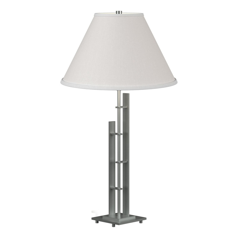 Metra Double Table Lamp Vintage Platinum