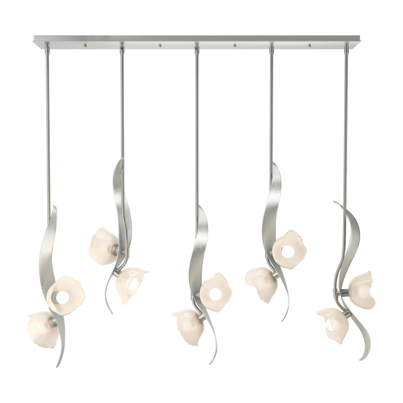 Mika 10-Light Pendant Vintage Platinum
