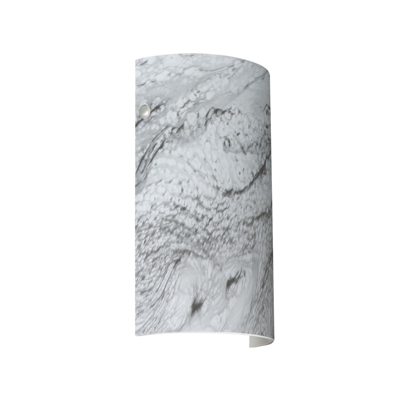 Besa 7042MG-LED-WH Tamburo One Light Wall Sconce White